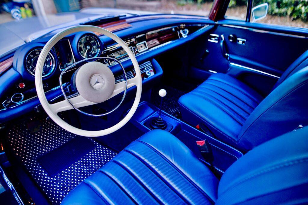 Classic car interior